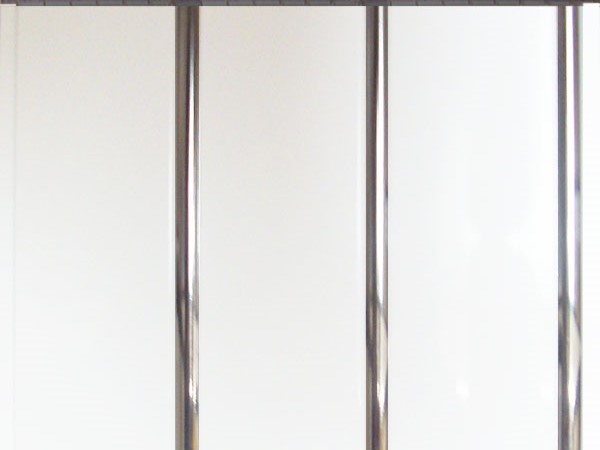 Панель 3-х секционная Серебро люкс (0,24*3*8мм) по 10 шт 10205