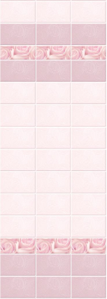 Панель ПВХ Вальс , цвет Розовый 0,25*2,7*9мм добор РАСПРОДАЖА 10711